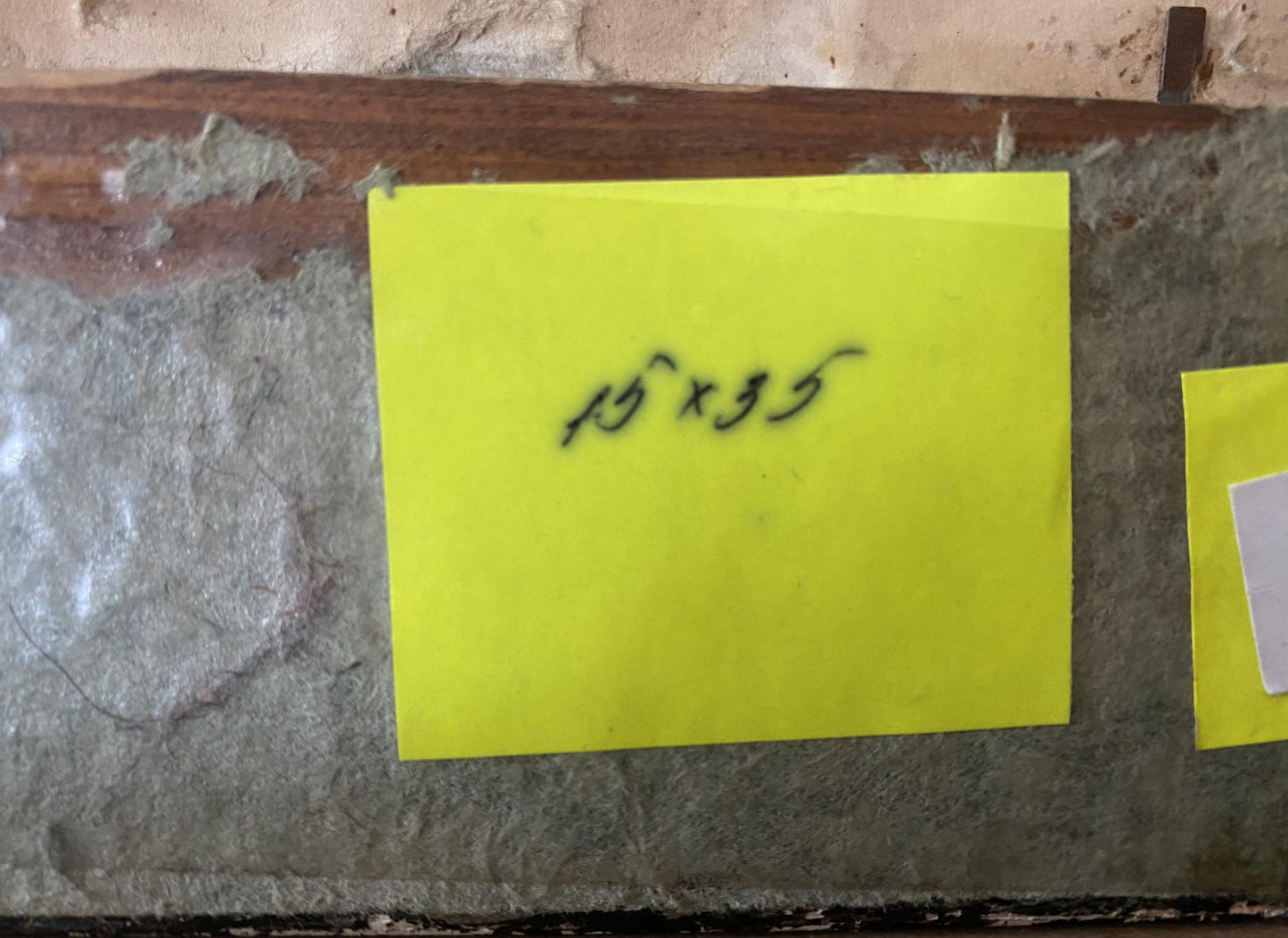 Oil painting House on the outskirts European artist