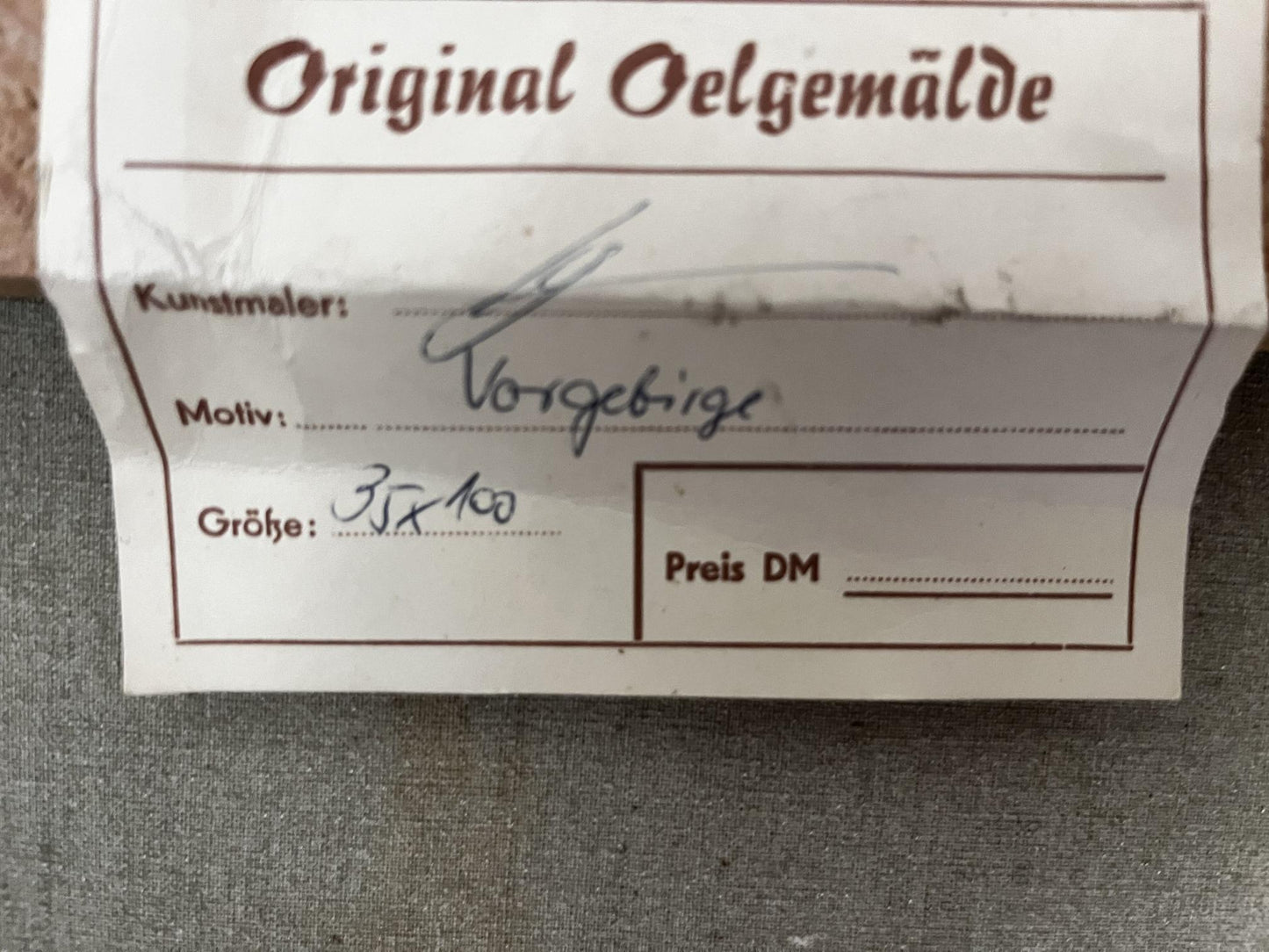 Oil painting Lake in the forest European artist