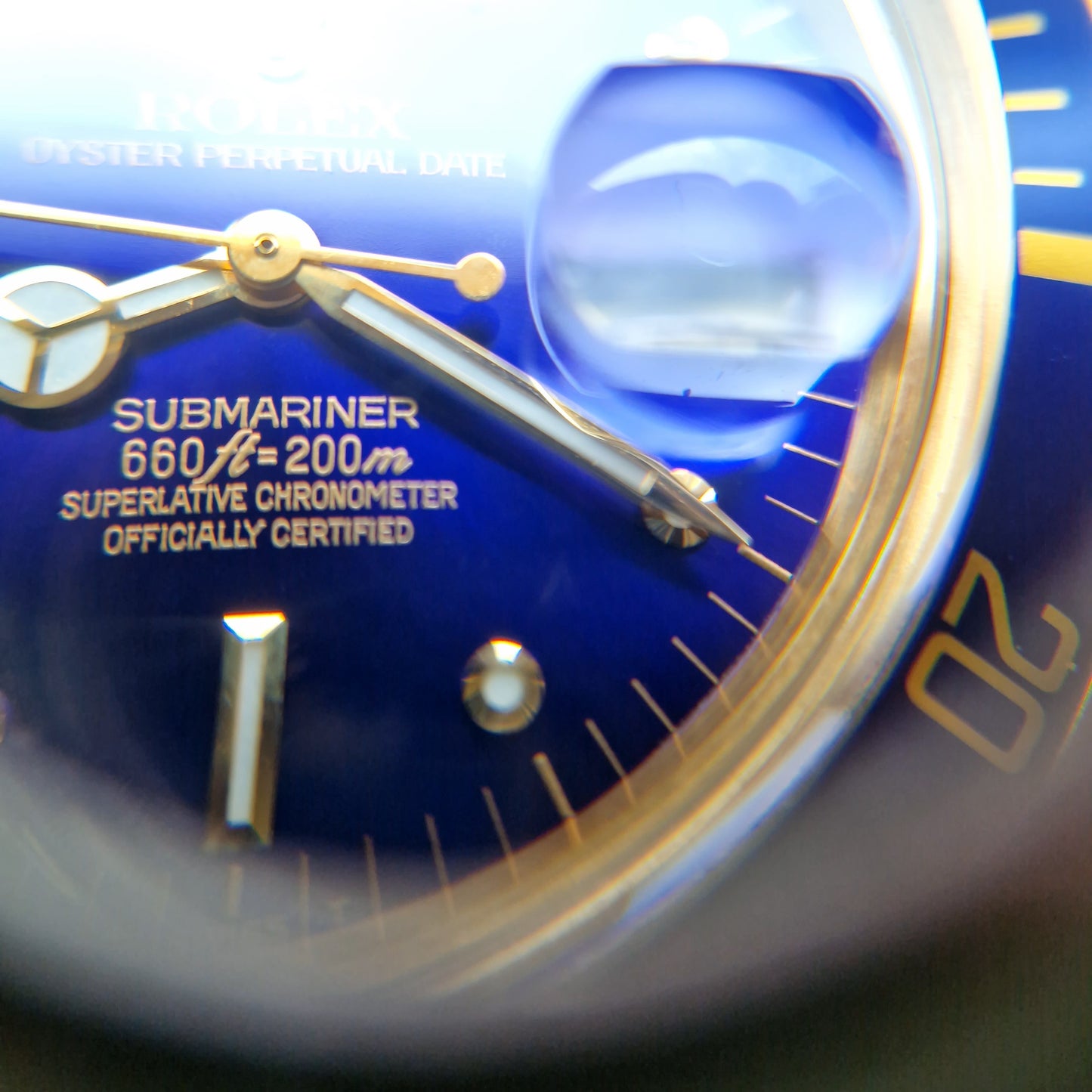 Rolex Submariner Date 1680 18K Gold