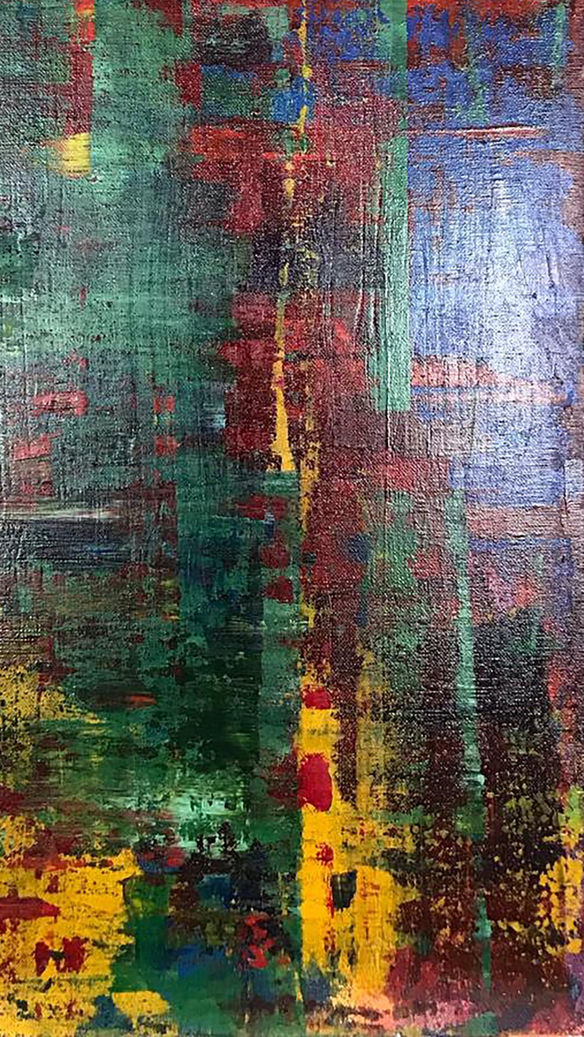 Acrylic painting Autumn Olga Melezhik