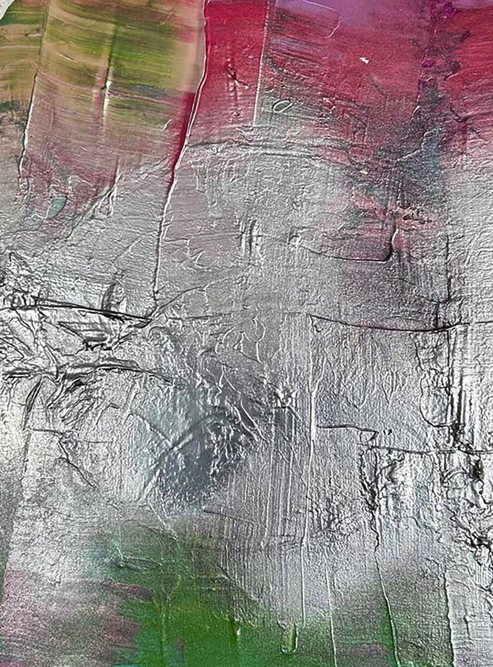 Acrylic painting Mirror of the Soul Olga Melezhik