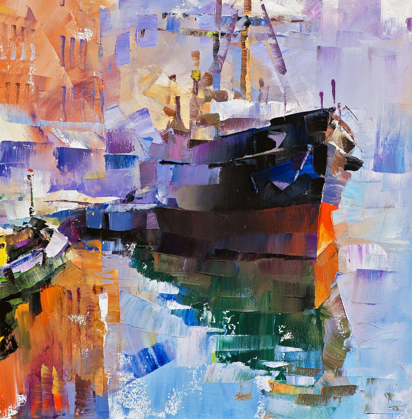 Oil painting Bliss Volodymyr Gluhomanyuk