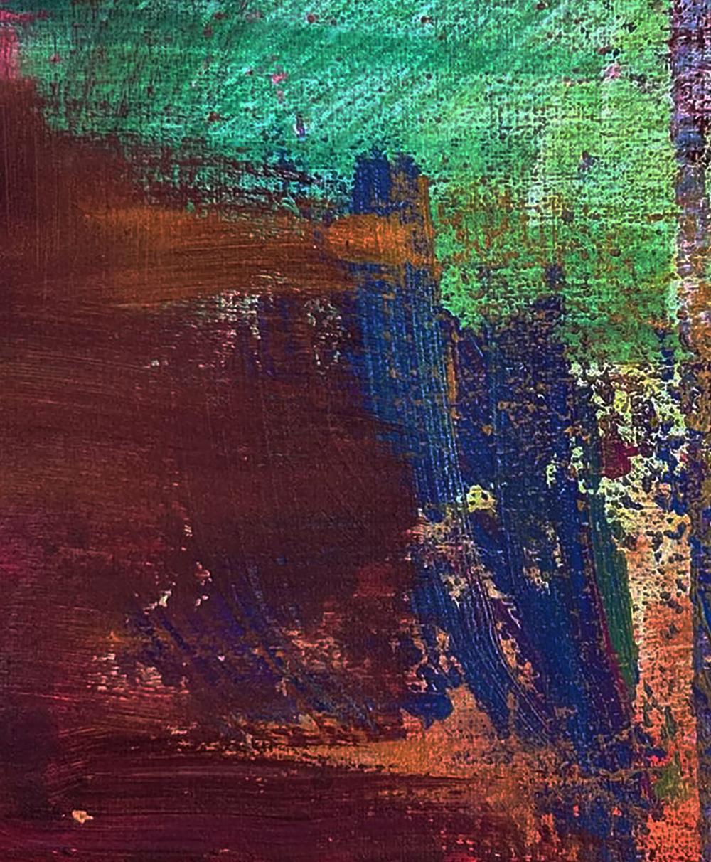 Acrylic painting Pursuit of a dream Olga Melezhik