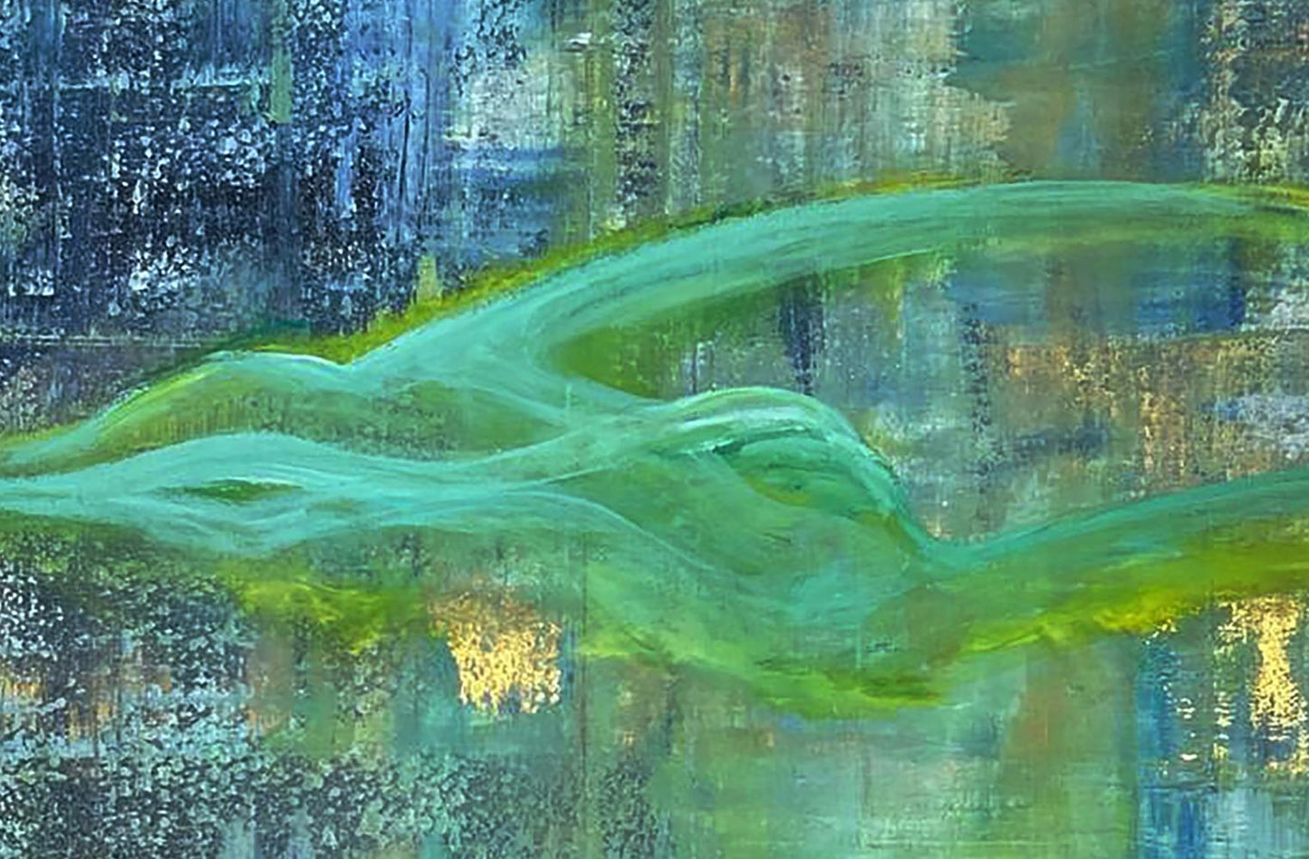 Acrylic painting Summer dream Olga Melezhik