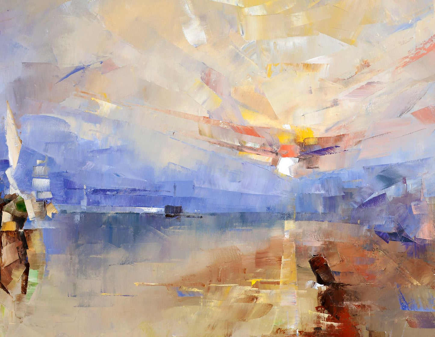 Oil painting Shining Volodymyr Gluhomanyuk