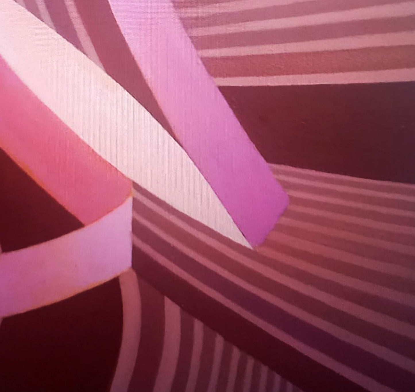 Oil painting Pink ribbon Alexander Strashevich