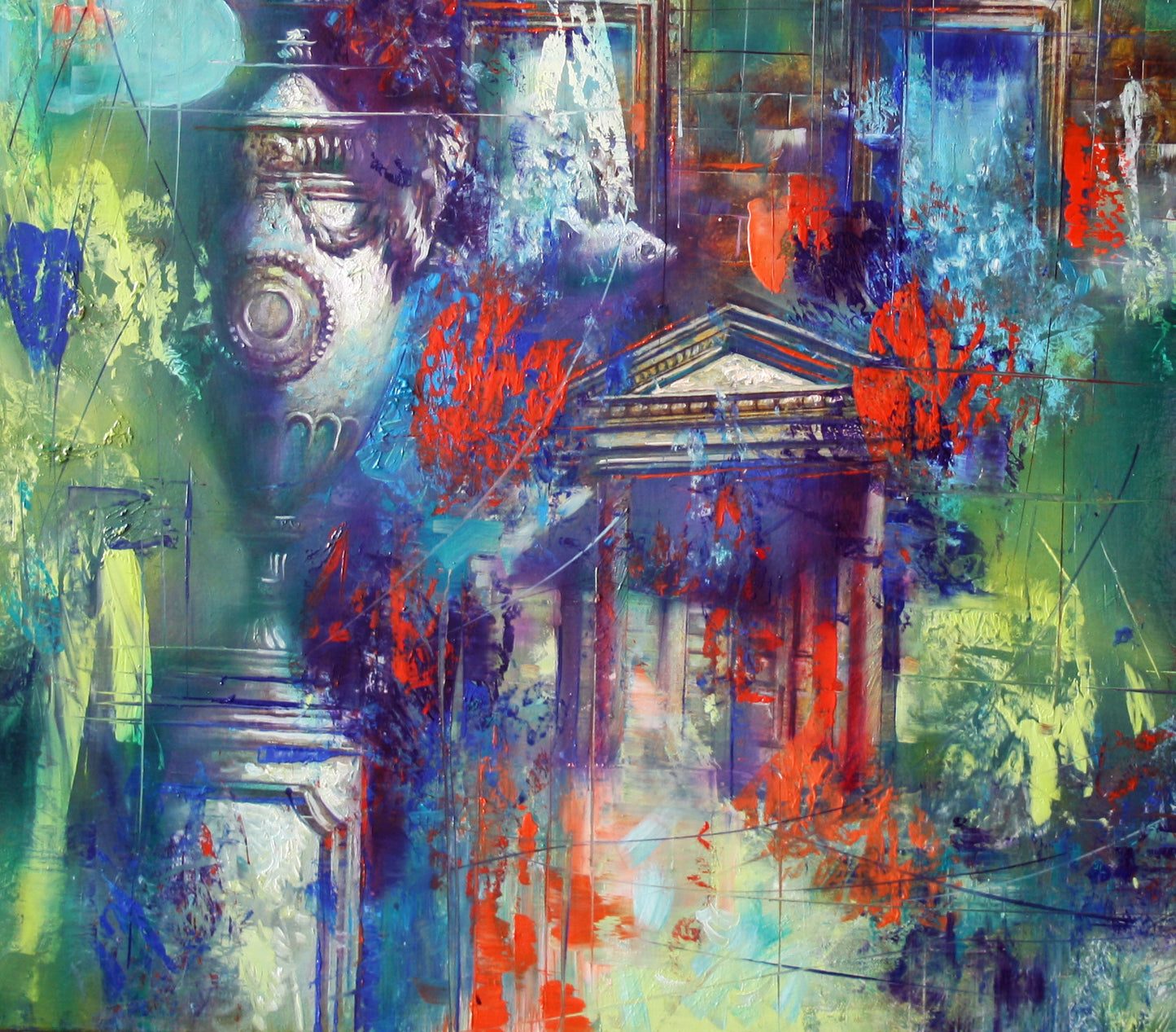 Oil painting Forgotten still life Alexander Dobrodiy