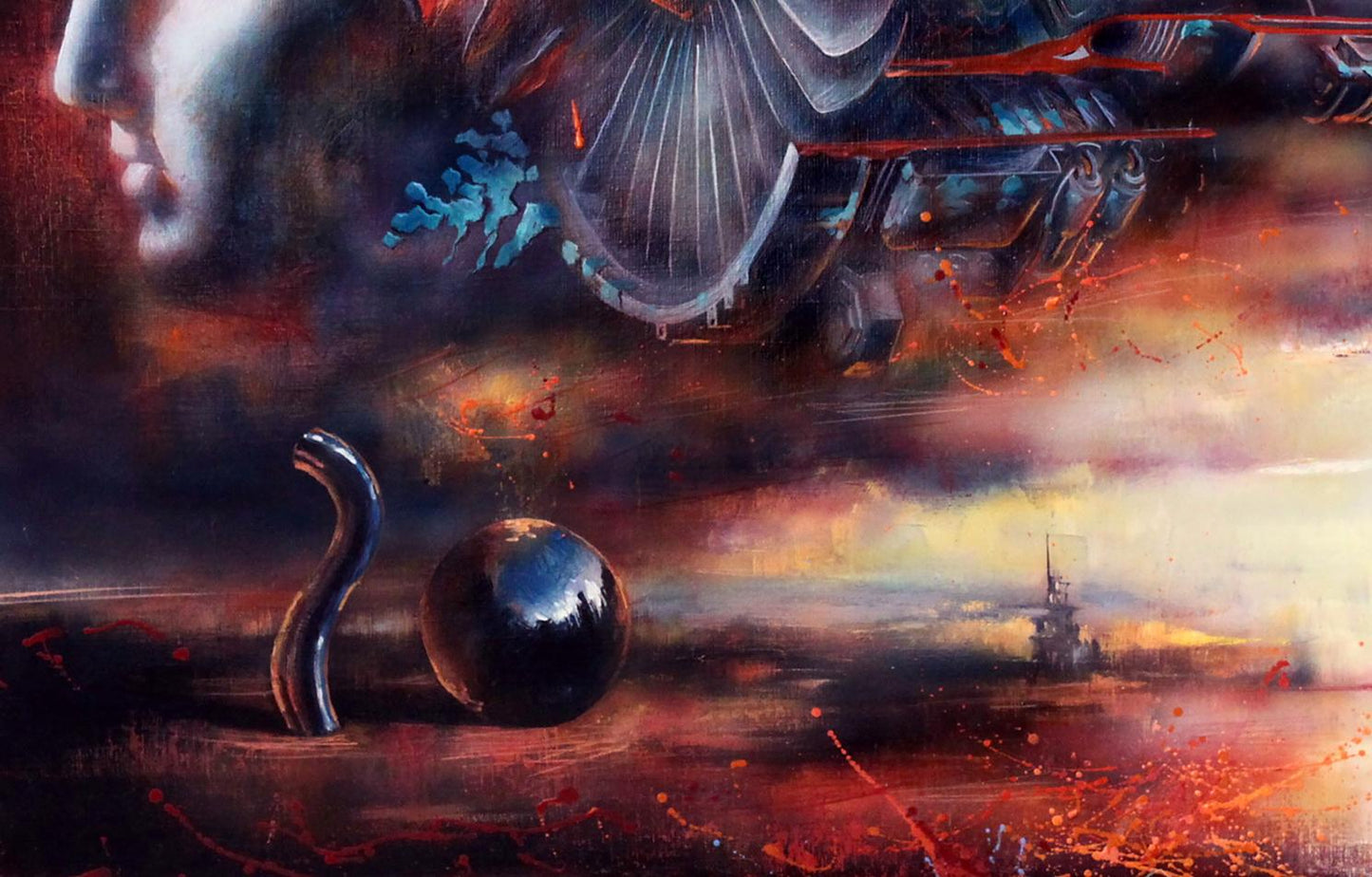 Oil painting Turbine Alexander Dobrodiy