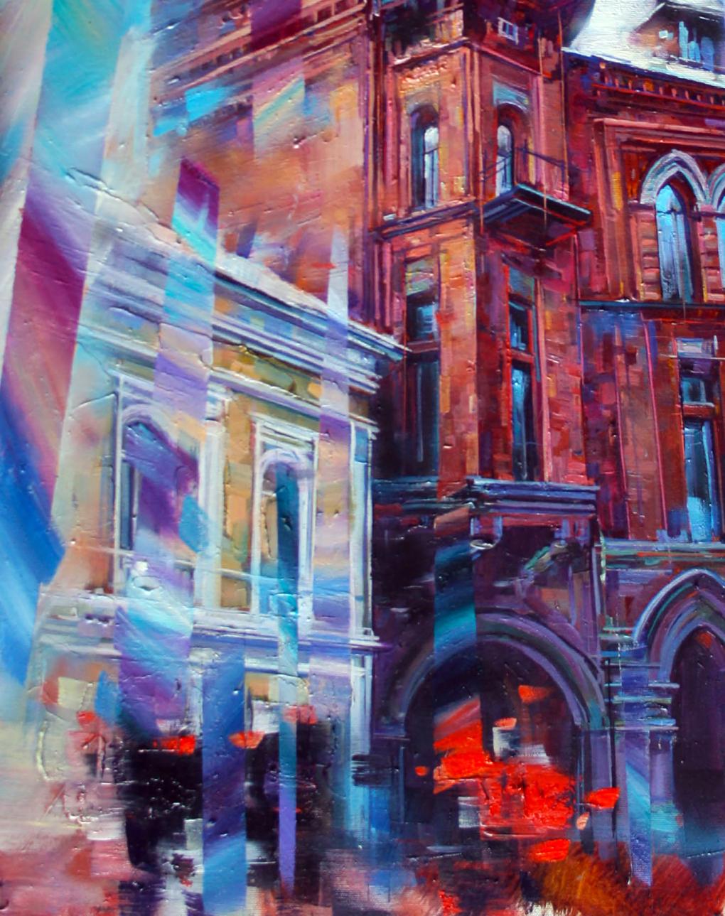 Oil painting Baron's House Alexander Dobrodiy