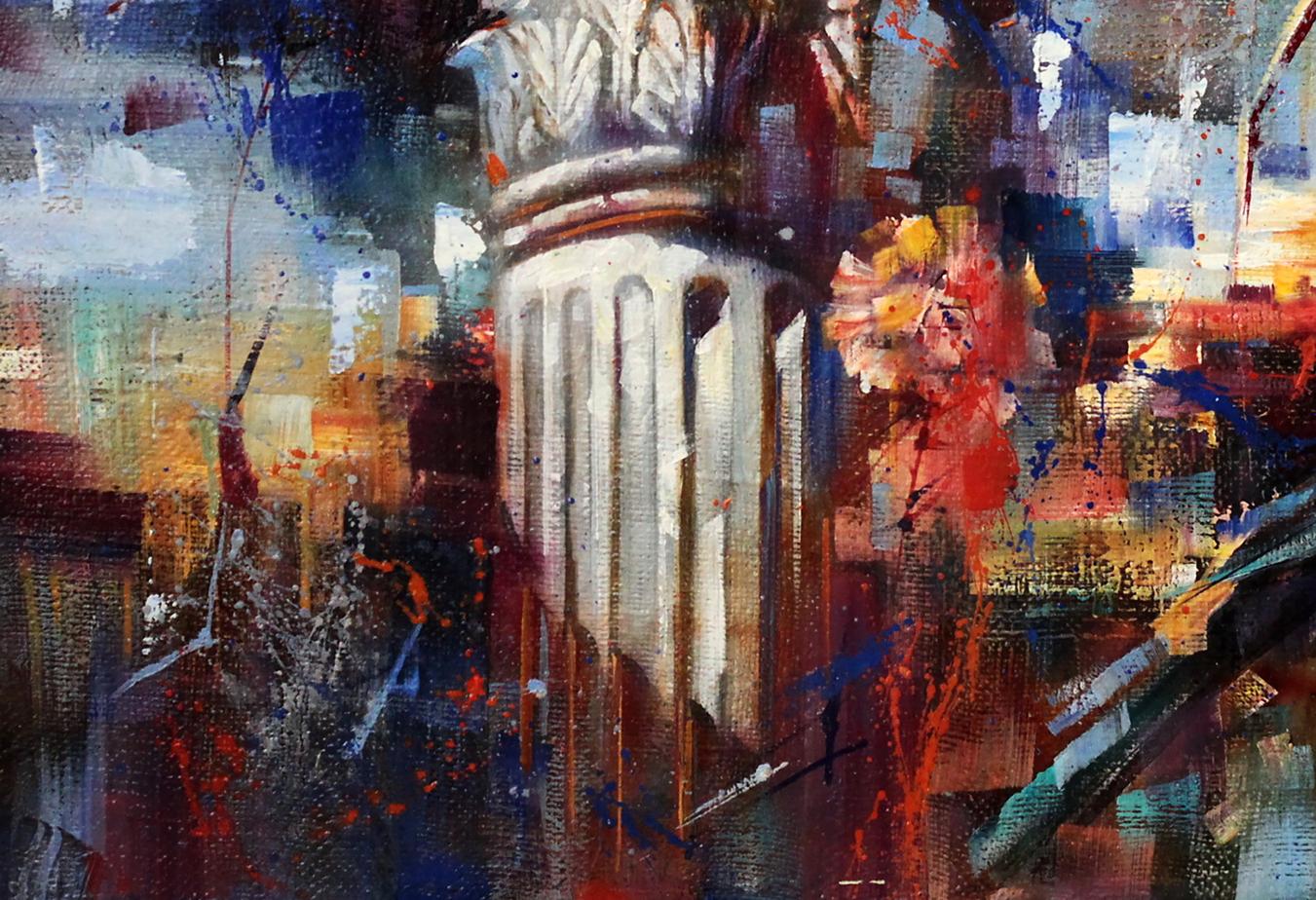 Oil painting Capital Alexander Dobrodiy