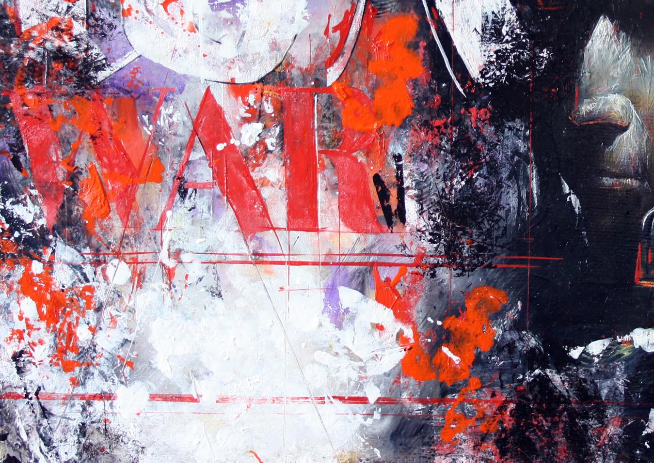 Oil painting Warrior Alexander Dobrodiy