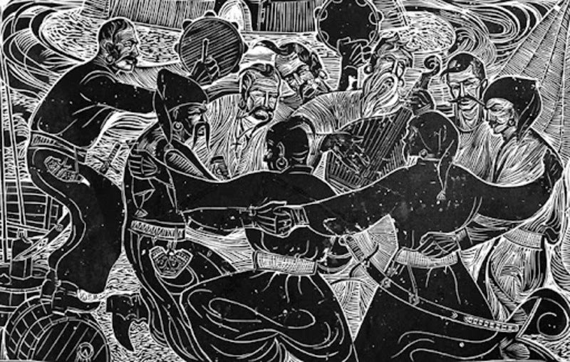 Mykola Stratyilat Etching — Rare Collectible Ukrainian Artwork (photos & prices on request)