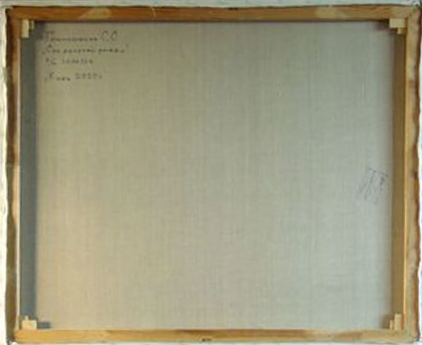 Backdrop of the painting