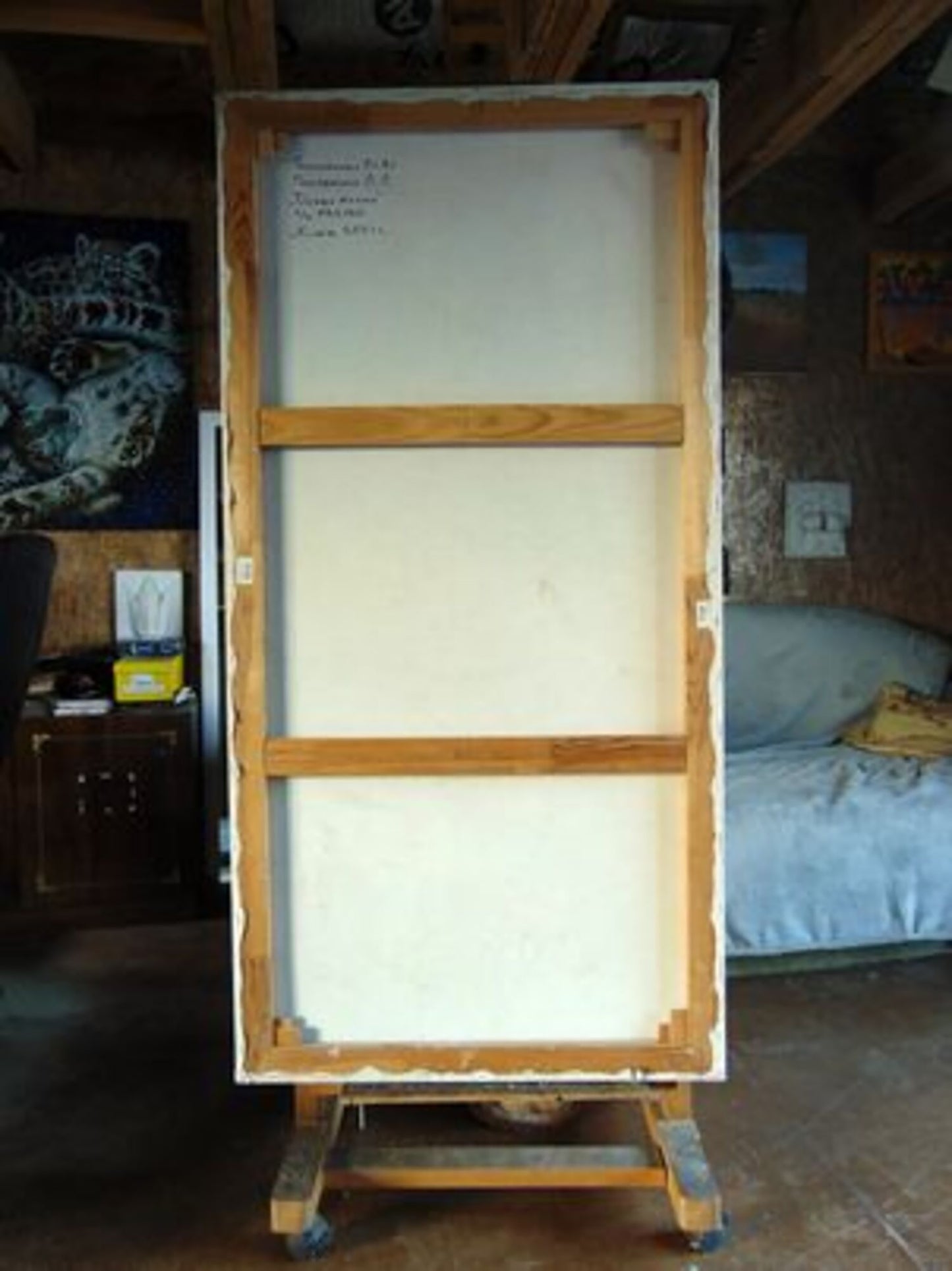 Backdrop of the painting