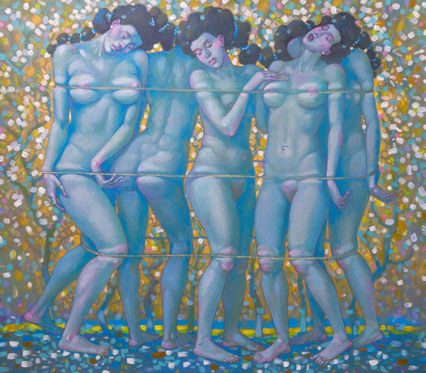 Contemporary Art Buy Acrylic painting Bare Essence Nicolay Butkovsky