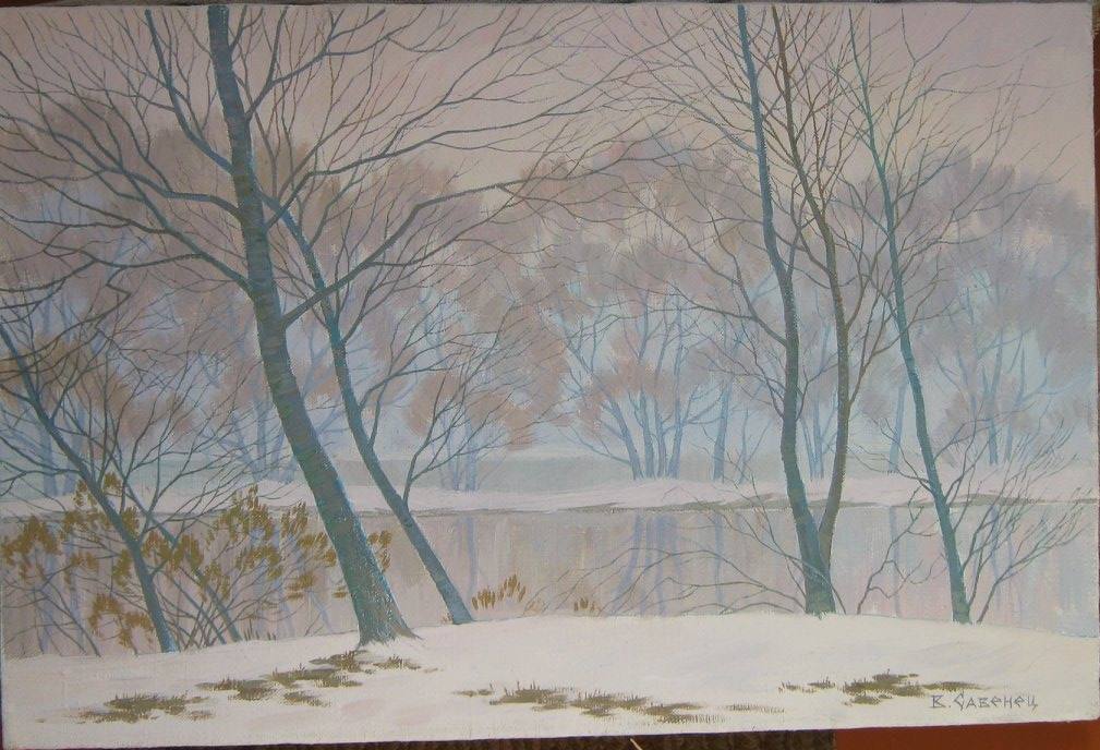 Oil painting Brook Savenets Valery