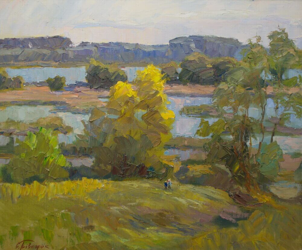 Oil painting Landscape Sergiy Pivtorak