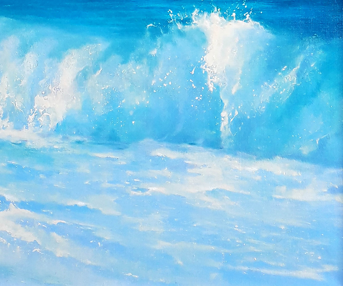 Oil painting Surf Korkishko Vasily