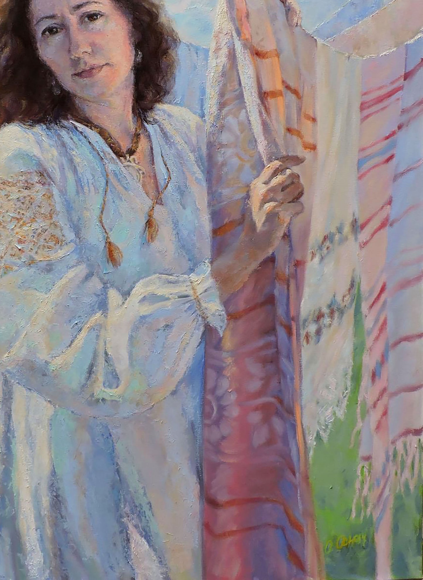 Oil painting Catherine Oksana Osnach