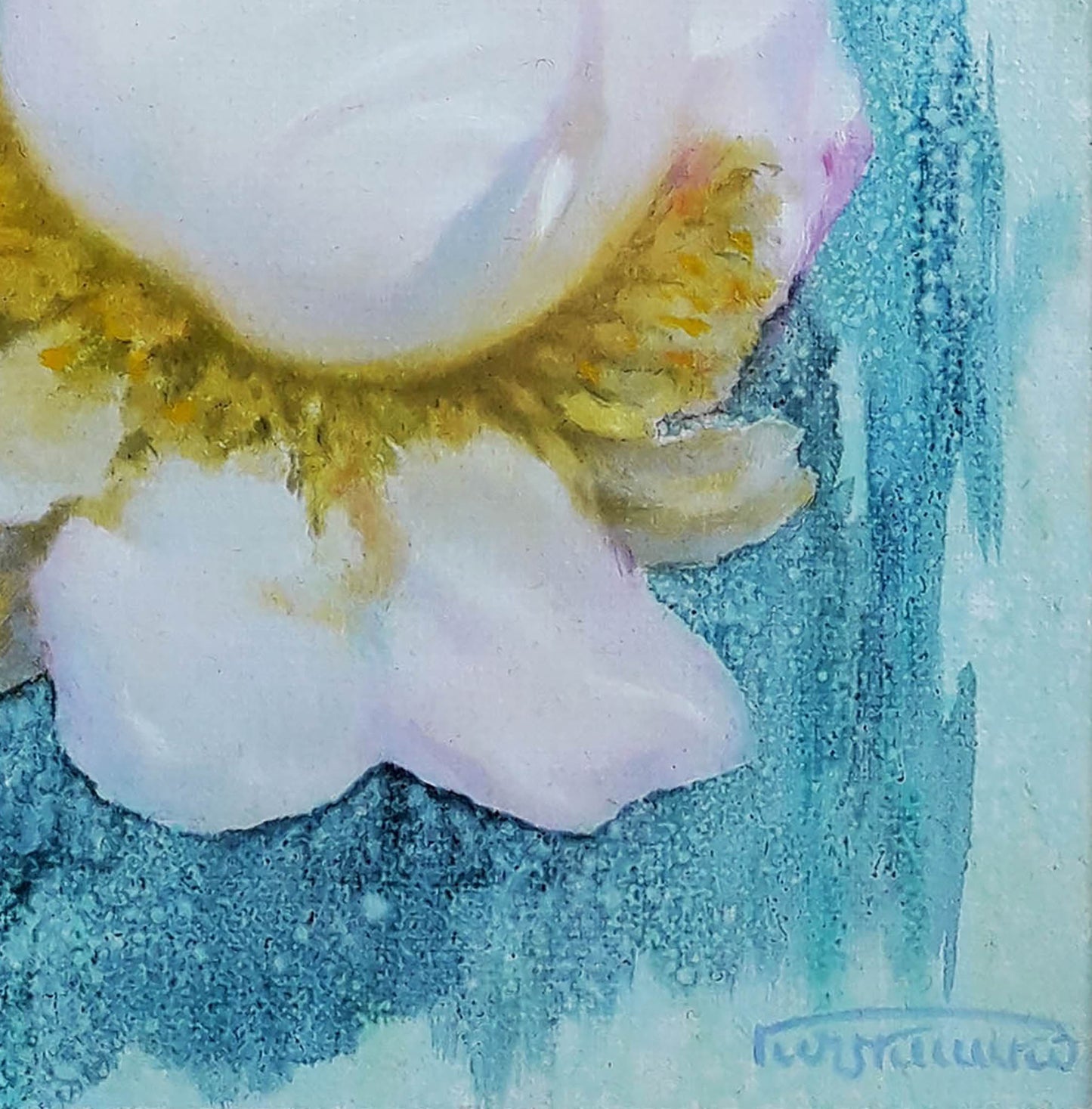 Oil painting Flower Vasily Korkishko