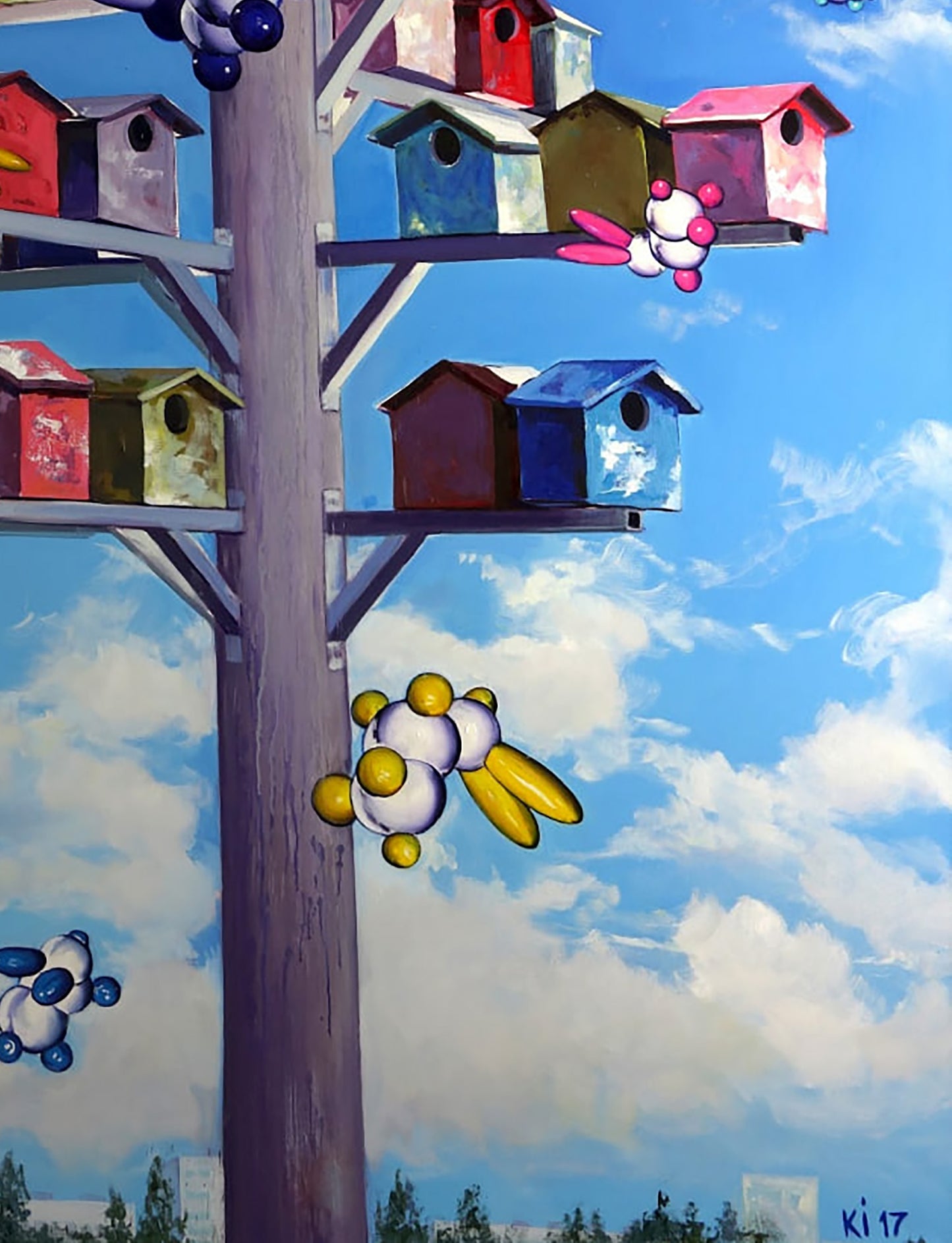 Oil painting Sacred station Igor Konovalov