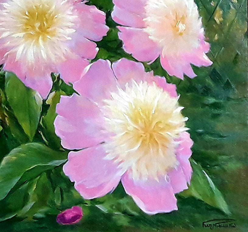 Oil painting peoniesKorkishko Vasily