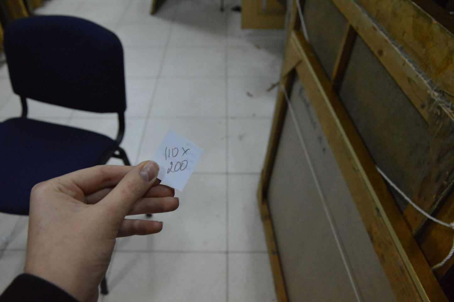 Oil painting Night coast