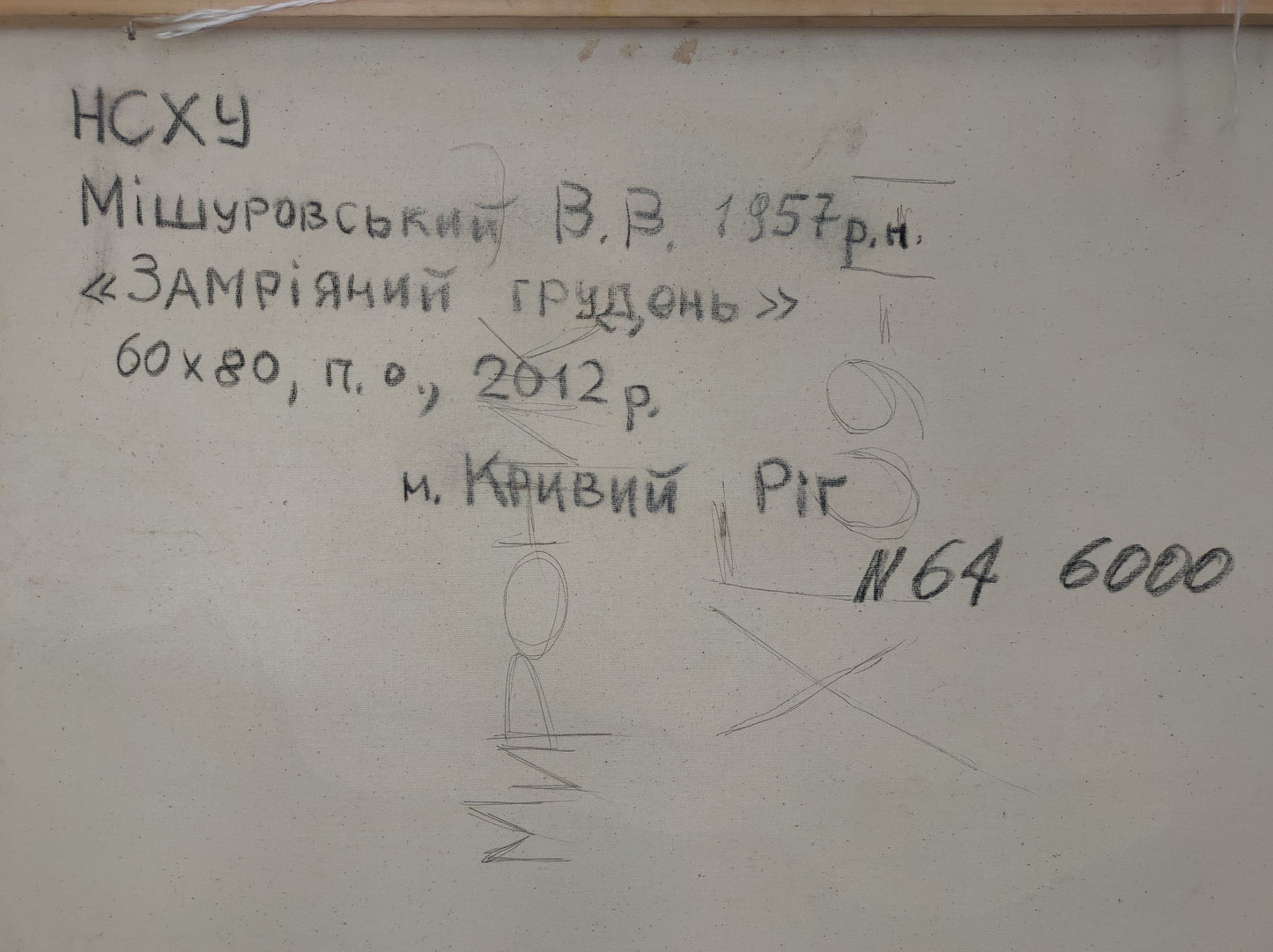 Backdrop of the painting