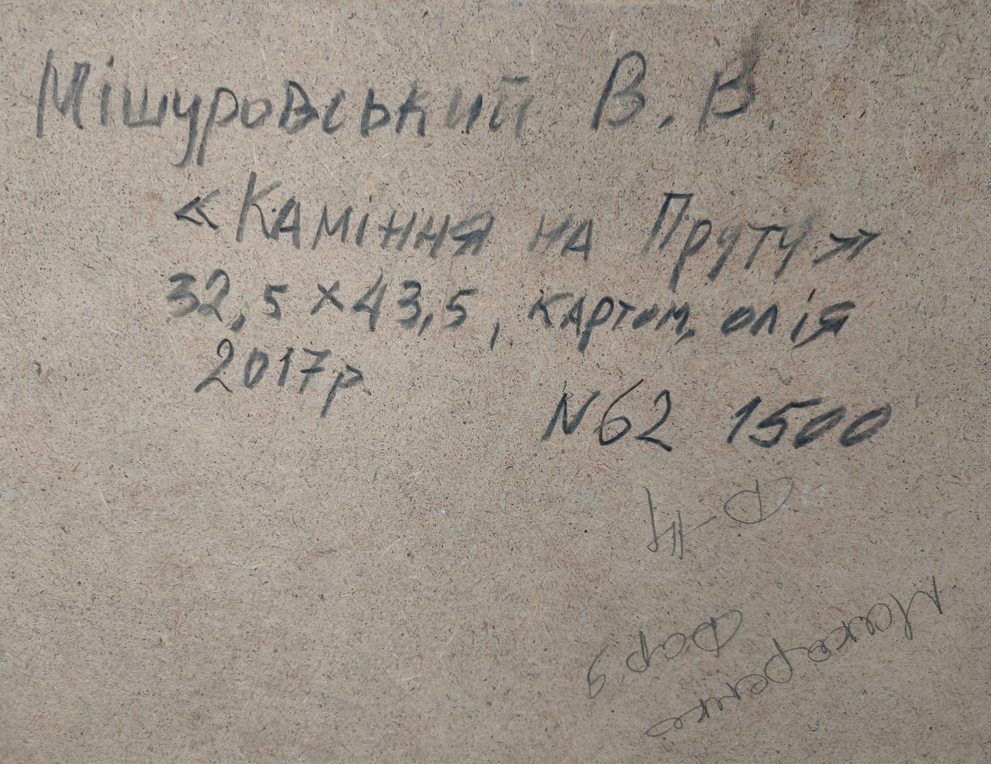 Backdrop of the painting