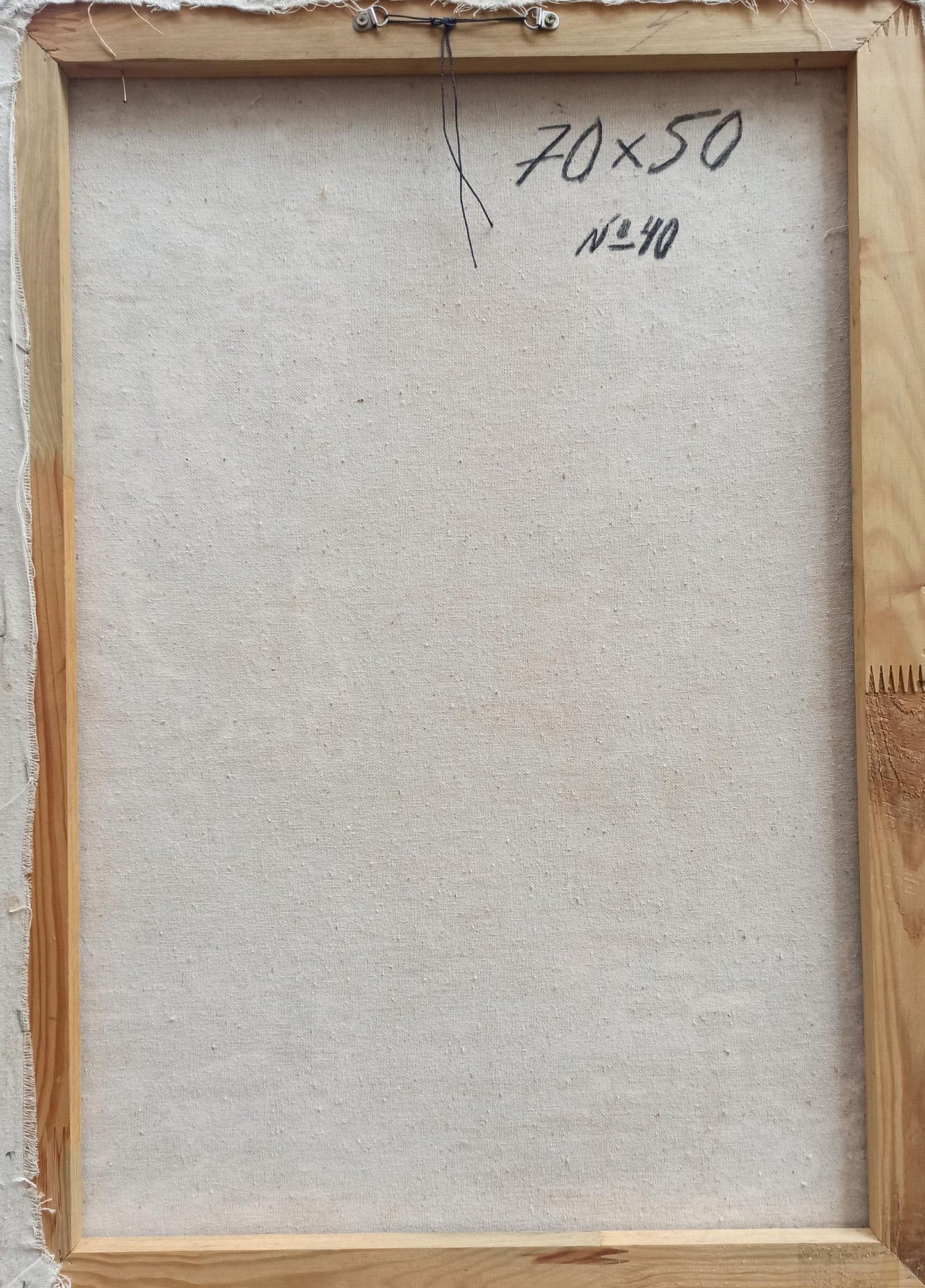 Backdrop of the painting