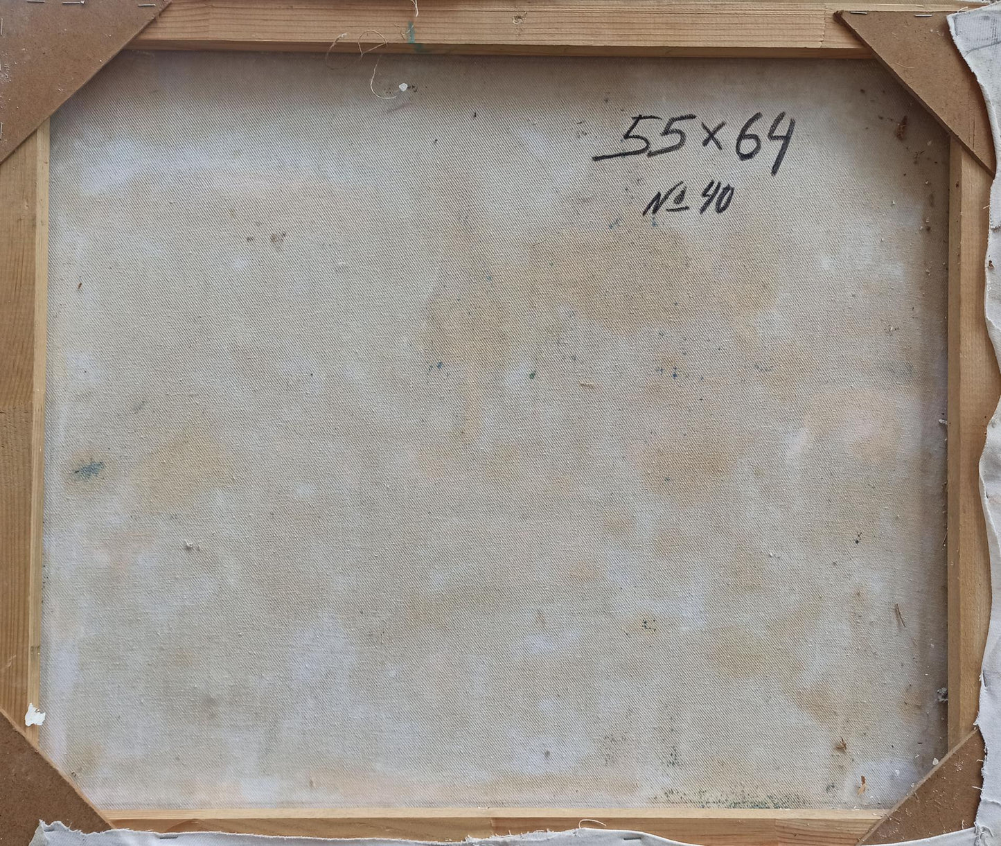 Backdrop of the painting