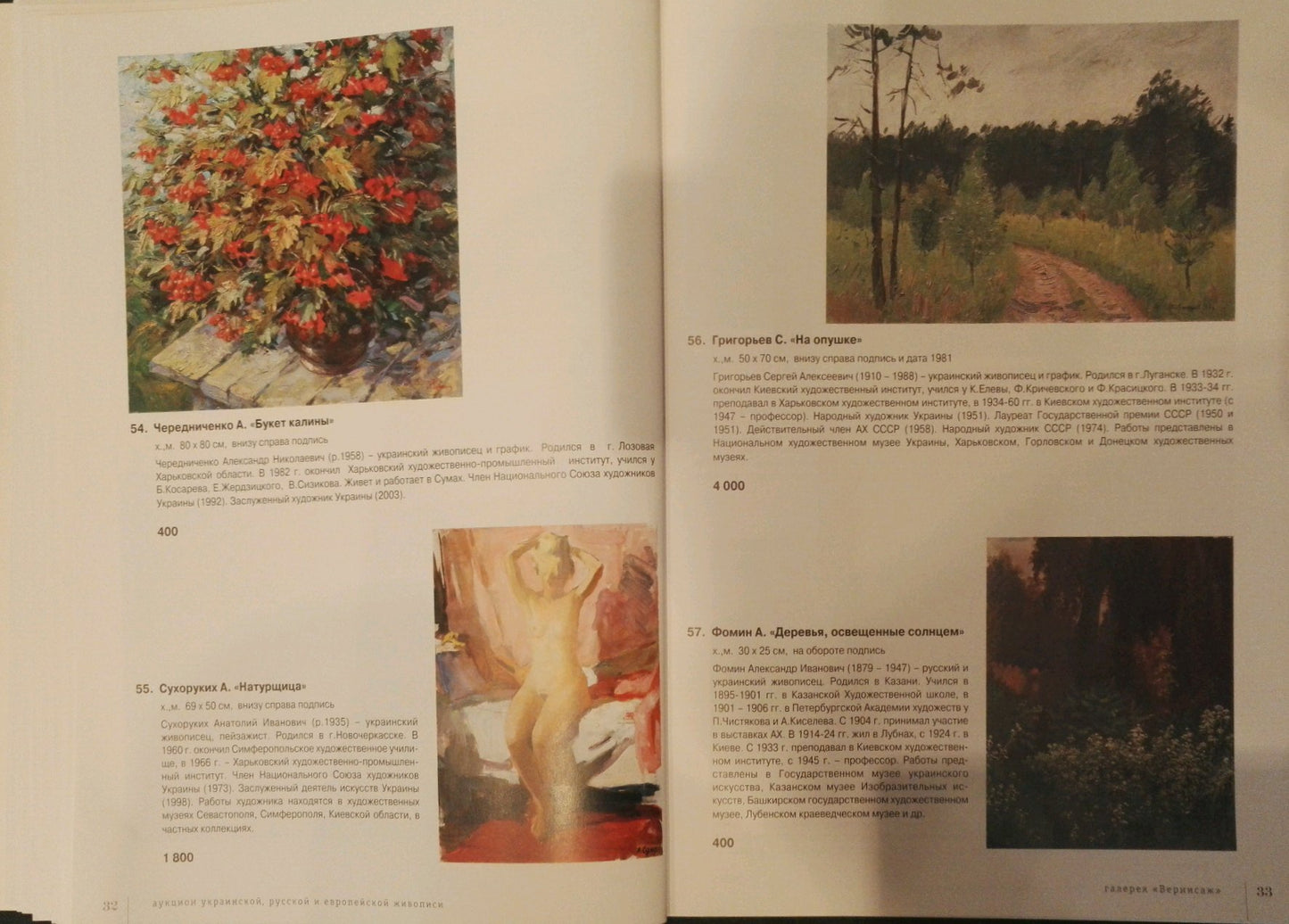 Oil painting Road to the forest Grigoryev Sergey Alekseevich