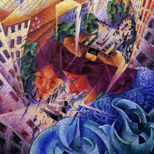 Futurism in art: representing the future through colors and shapes