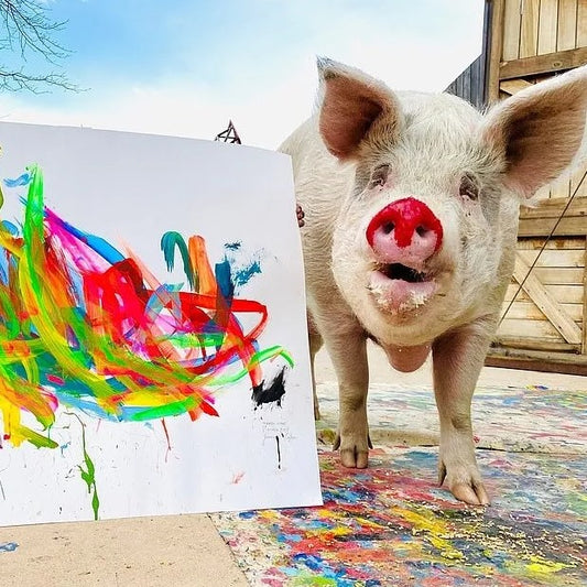 The Art of Pig: From Symbols to History in Painting