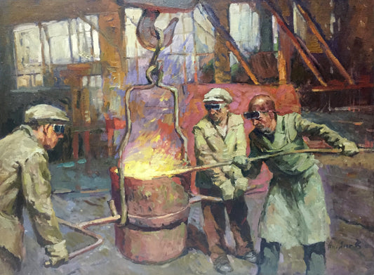 Socialist realism - The Iron Chain of Labor