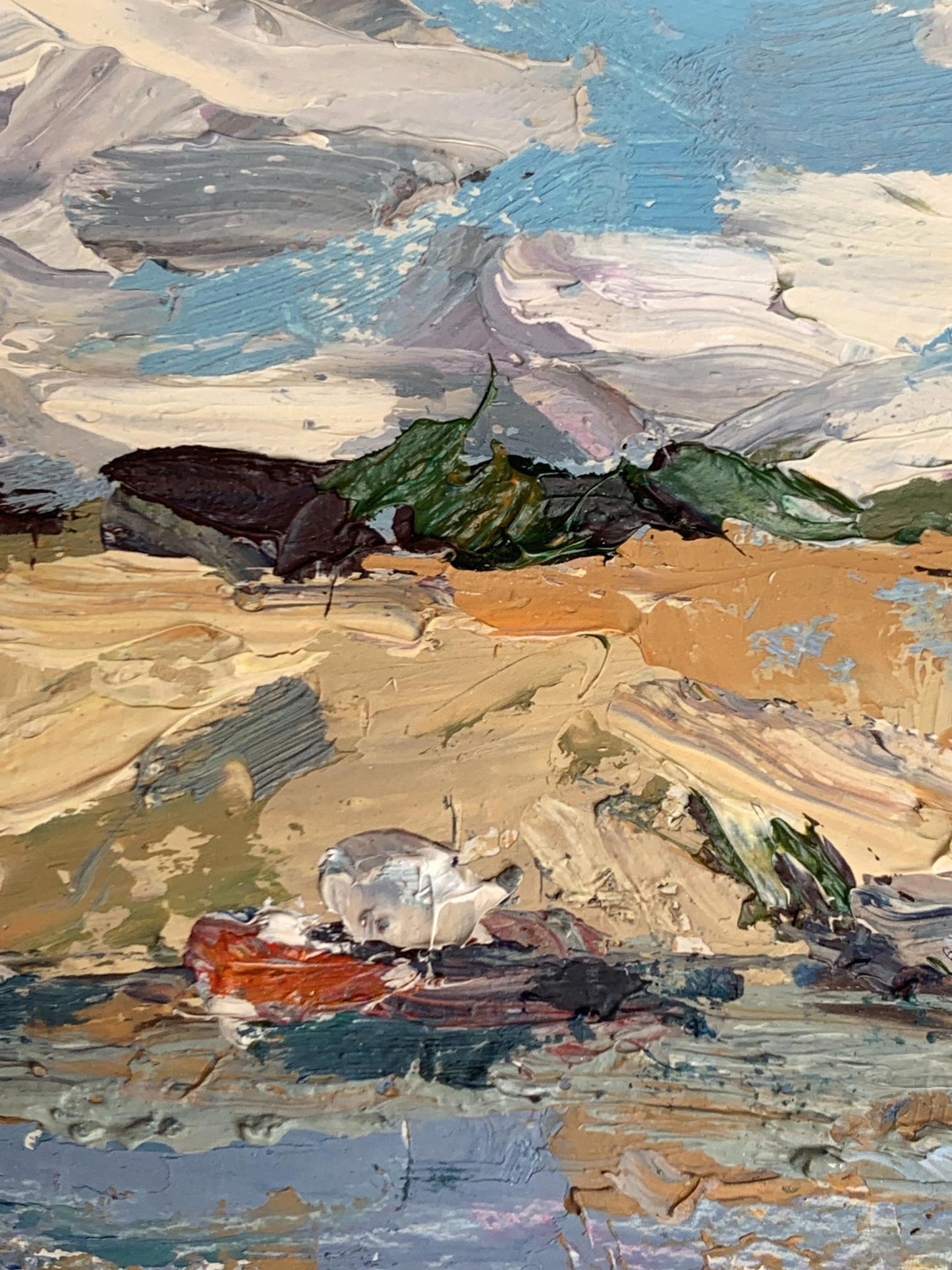 Oil painting Near the cape Oleksiyander Cherednichenko