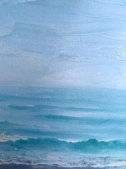 Oil painting Warm sea Unknown artist