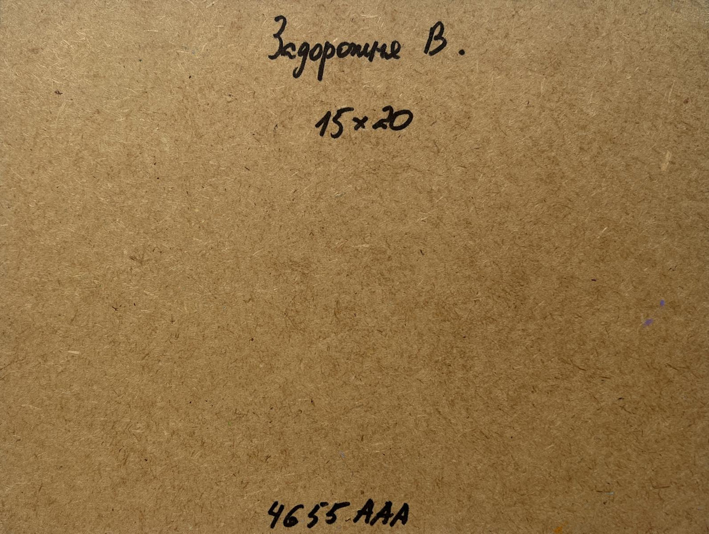 Oil painting Sunset palette over a mountain valley V. Zadorozhnya