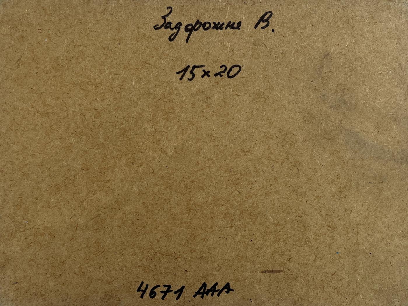 Oil painting Romantic flaming evening V. Zadorozhnya