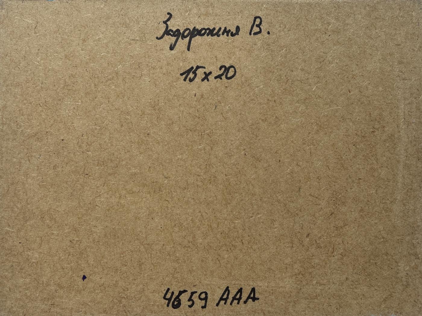 Oil painting Sunset rays over a mountain valley V. Zadorozhnya