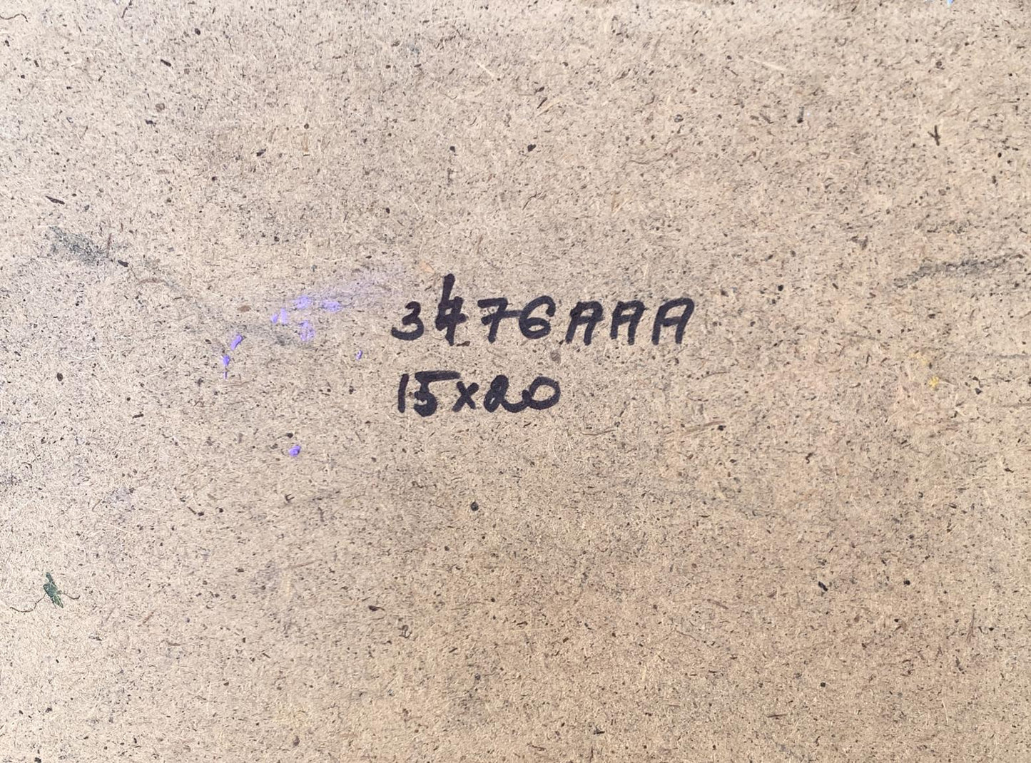 Oil painting Sunny field near the forest V. Zadorozhnya