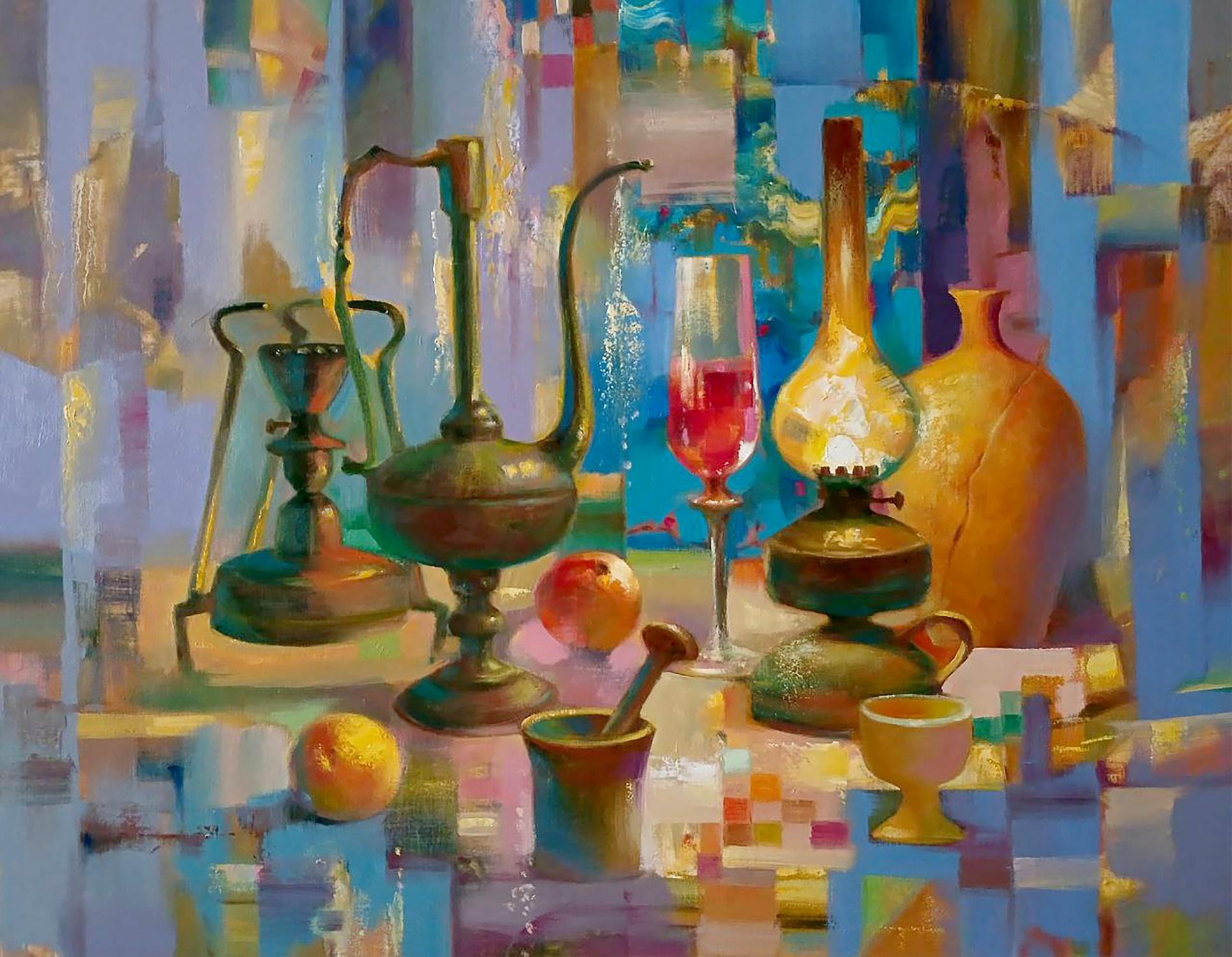 Abstract oil painting Retro Anatoly Tarabanov
