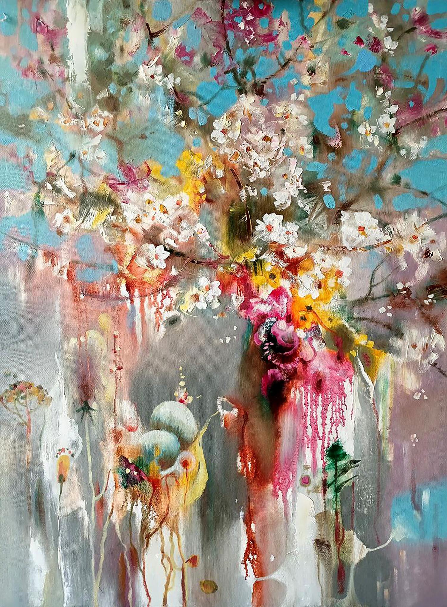 Abstract oil painting Spring 2022 Anatoly Tarabanov