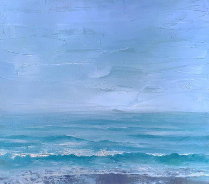 Oil painting Warm sea Unknown artist