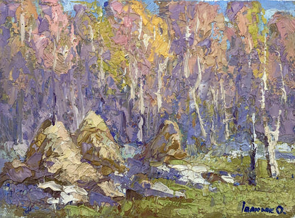 Oil painting Spring Oksana Ivanyuk