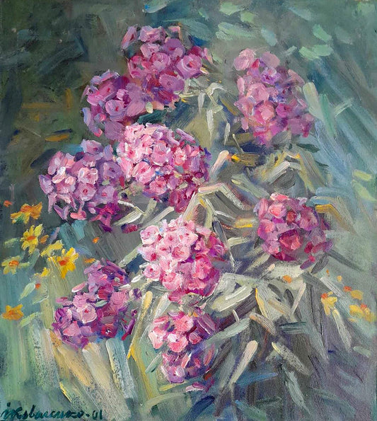 Oi painting Lilac Kovalenko Ivan Mikhailovich