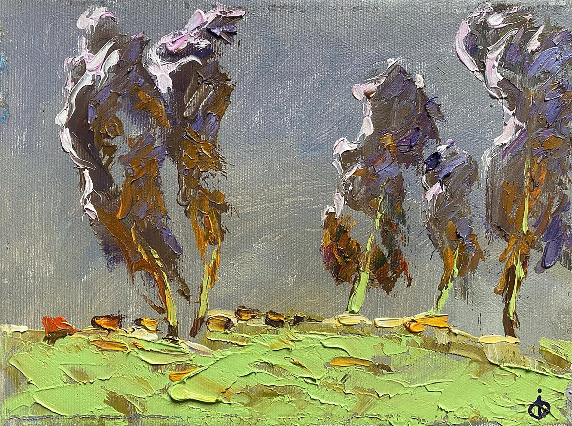 Oil painting Steppe breeze Alex Ivanyuk