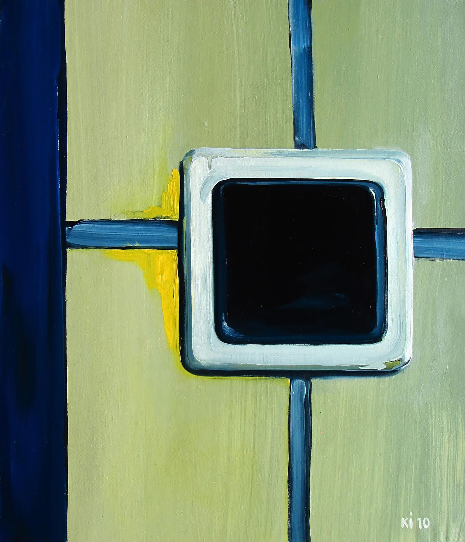 Oil painting Button in the room Igor Konovalov