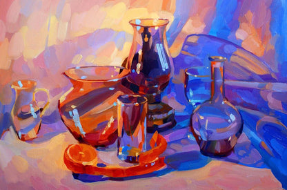 Oil painting Glass Anastasia Yaroshevich