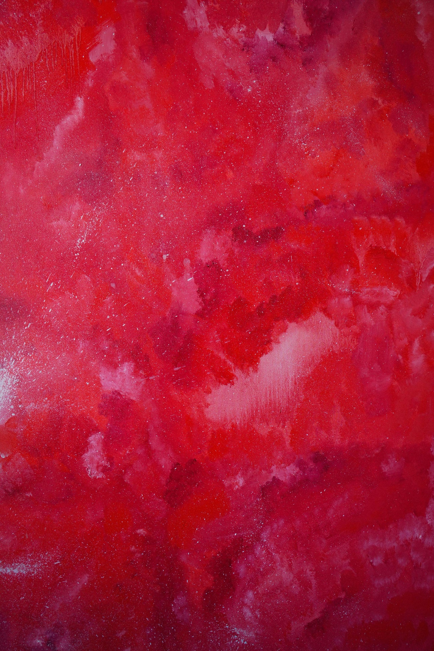 Oil painting Mistical red Victoria Kagalovska